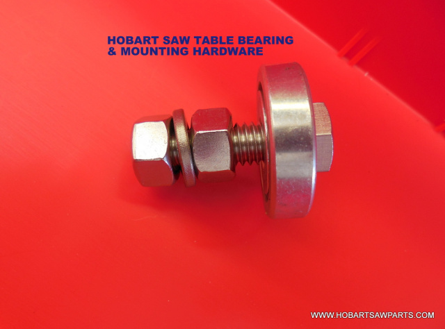 Saw Table Bearing & Mounting Hardware for Hobart 5514 & 5614 Meat Saws.